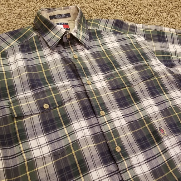 Tommy Hilfiger Long Sleeve Button Down Shirt - Picture 3 of 4